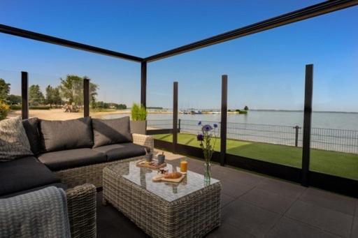 Luxus Cube Meerblick Veluwemeer Am Strand In Erster Reihe Hulshorst Exterior foto